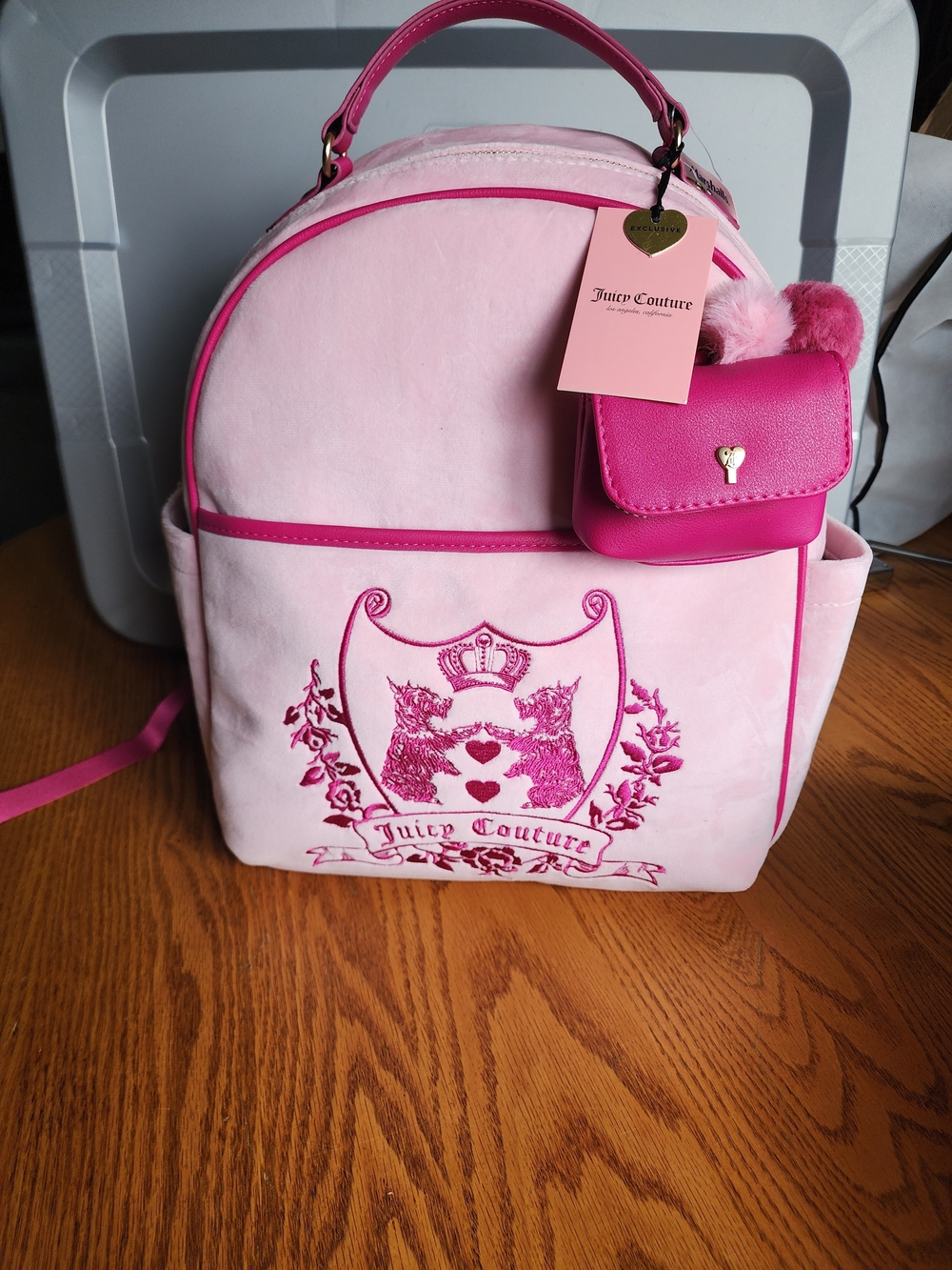 NWT juicy couture new love chapter backpack